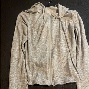 Gray Zip-Up Hoodie